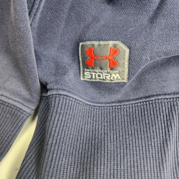 Under Armour Charged Cotton Storm Loose Cold Gear Pull-Over Hoodie Men's Size MD - Picture 3 of 6